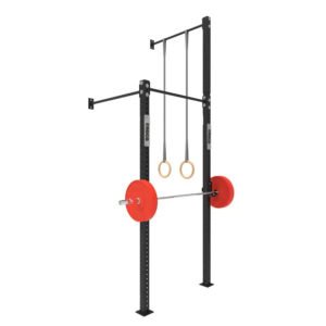 Rack para sentadilla y dominadas anclado a pared Para Aros