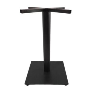 Pedestal Para Mesa Estándar base cuadrada con cruceta