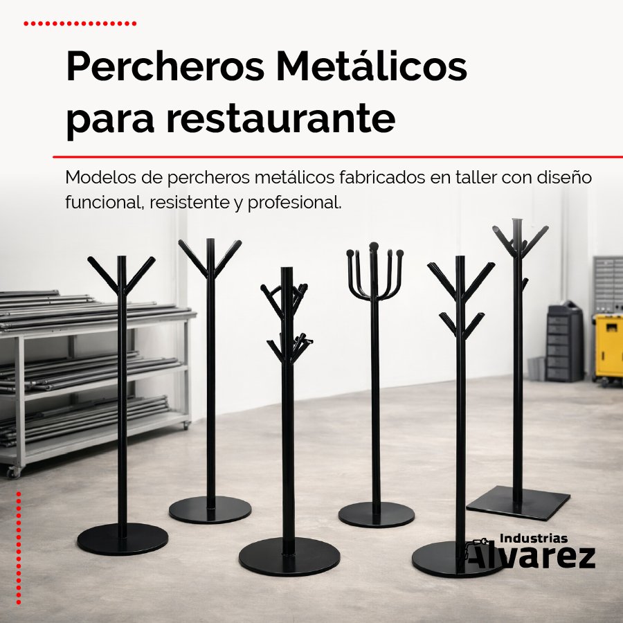 percheros metálicos para restaurantes-22